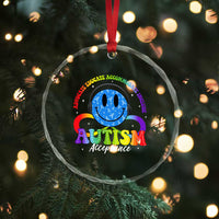 Autism Acceptance Crystal Glass Ornament Acceptance Special Education Teacher Kids