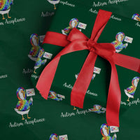 Autism Acceptance Wrapping Paper Roll Accept Understand Love Support Neurodivergent