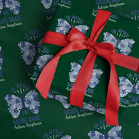 Autism Acceptance Wrapping Paper Roll In April We Wear Blue Special Education Teacher