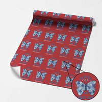 Autism Acceptance Wrapping Paper Roll In April We Wear Blue Special Education Teacher