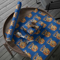 Autistic And Gay Skeleton Explosion Wrapping Paper Roll - Wonder Print Shop
