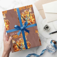 Autistic And Gay Skeleton Explosion Wrapping Paper Roll - Wonder Print Shop