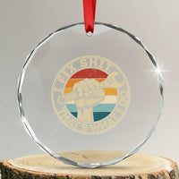 Auto Mechanic Dad Gift Crystal Glass Ornament Vintage I Fix Shit Thats What I Do