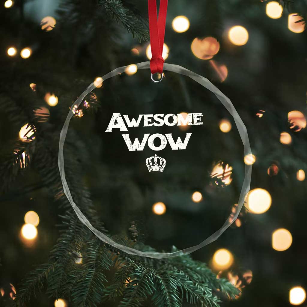 Awesome Wow Crystal Glass Ornament Alexander Hamilton Lover TS10