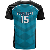Custom Color 2025 Football T-Shirt – Personalized Team Name & Number CTM15