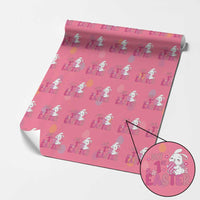 Baby First Easter Wrapping Paper Roll Cute Newborn Gift Bunny Rabbit