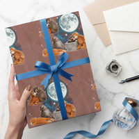 Baby Monkey Punch Wrapping Paper Roll Team Punch Monkey Viral Trend