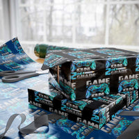 Back to School 2nd Grade Gamer Wrapping Paper Roll Boys Kids Back To School First Day - Wonder Print Shop