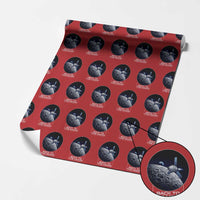 Back To The Moon Wrapping Paper Roll Lunar Mission Astronaut Space Lover