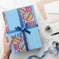 Bad Day To Be A Hot Dog Wrapping Paper Roll 4th of July Summer Beach
