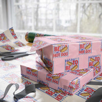 Bad Day To Be A Hot Dog Wrapping Paper Roll 4th of July Summer Beach