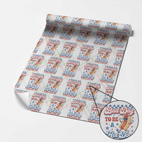Bad Day To Be A Hot Dog Wrapping Paper Roll Hotdog Lover Wiener 4th Of July