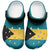 Bahamas Clogs Shoes Heritage Palette Flag-Inspired - Wonder Print Shop