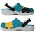 Bahamas Clogs Shoes Heritage Palette Flag-Inspired - Wonder Print Shop