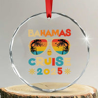 Bahamas Cruise Crystal Glass Ornament Cruisin Together Matching Family Cruise 2025 TS10