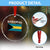 Bahamas Flag Crystal Glass Ornament Retro Vintage Bahamian Gifts TS10