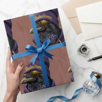 Baltimore Wrapping Paper Roll Vintage Maryland Edgar Allan Poe Raven Game Day - Wonder Print Shop