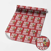 Banana Lovers Wrapping Paper Roll Funny Bananas Vintage Style