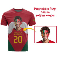 Custom Photo Portuguese Footballer T Shirt 1996-2025 Thank You For The Memories CTM09