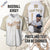 Custom Photo and Name Beige-White Color Baseball Jersey