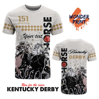 Custom Year Anniversary Kentucky Horse Racing T Shirt The Run For The Roses