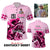 Custom Photo Kentucky Horse Racing Polo Shirt Derby Anniversary Pink Out Party CTM09