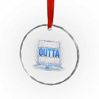 Baptism Crystal Glass Ornament Straight Outta Water Christian Baptized