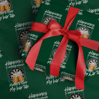 Bar Tab Darts Player Gift Wrapping Paper Roll Winning Money To Cover My Bar Tab - Wonder Print Shop