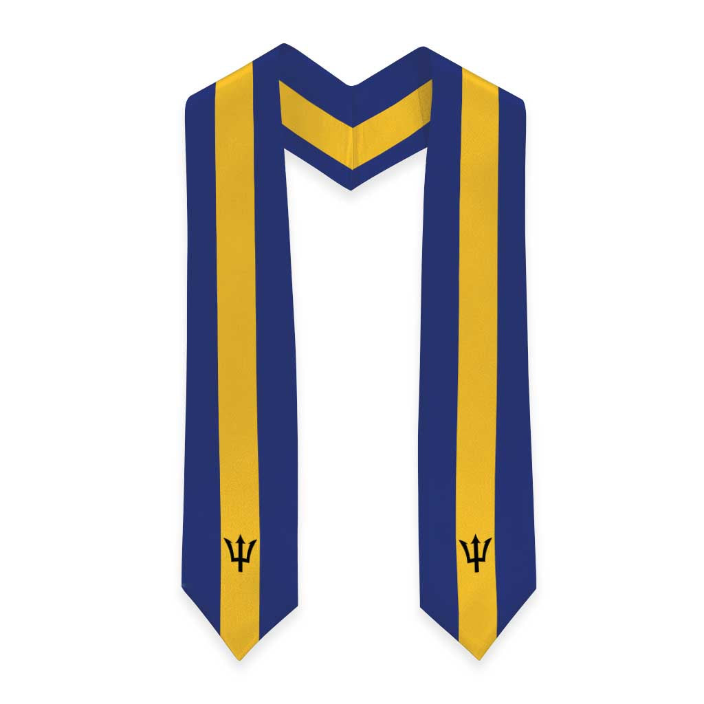 Barbados Graduation Stole Flag Style