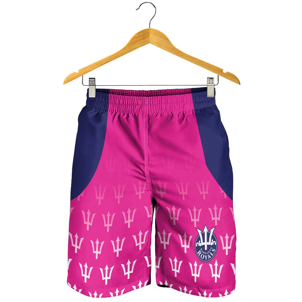 Barbados Royals Cricket Shorts for Men Back to Back Champions - Wonder Print Shop