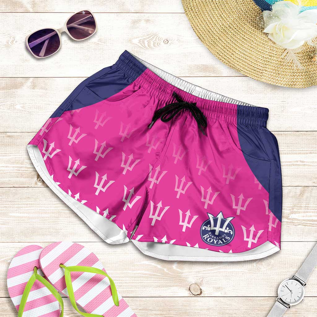 Barbados Royals Cricket Shorts for Women Back to Back Champions - Wonder Print Shop