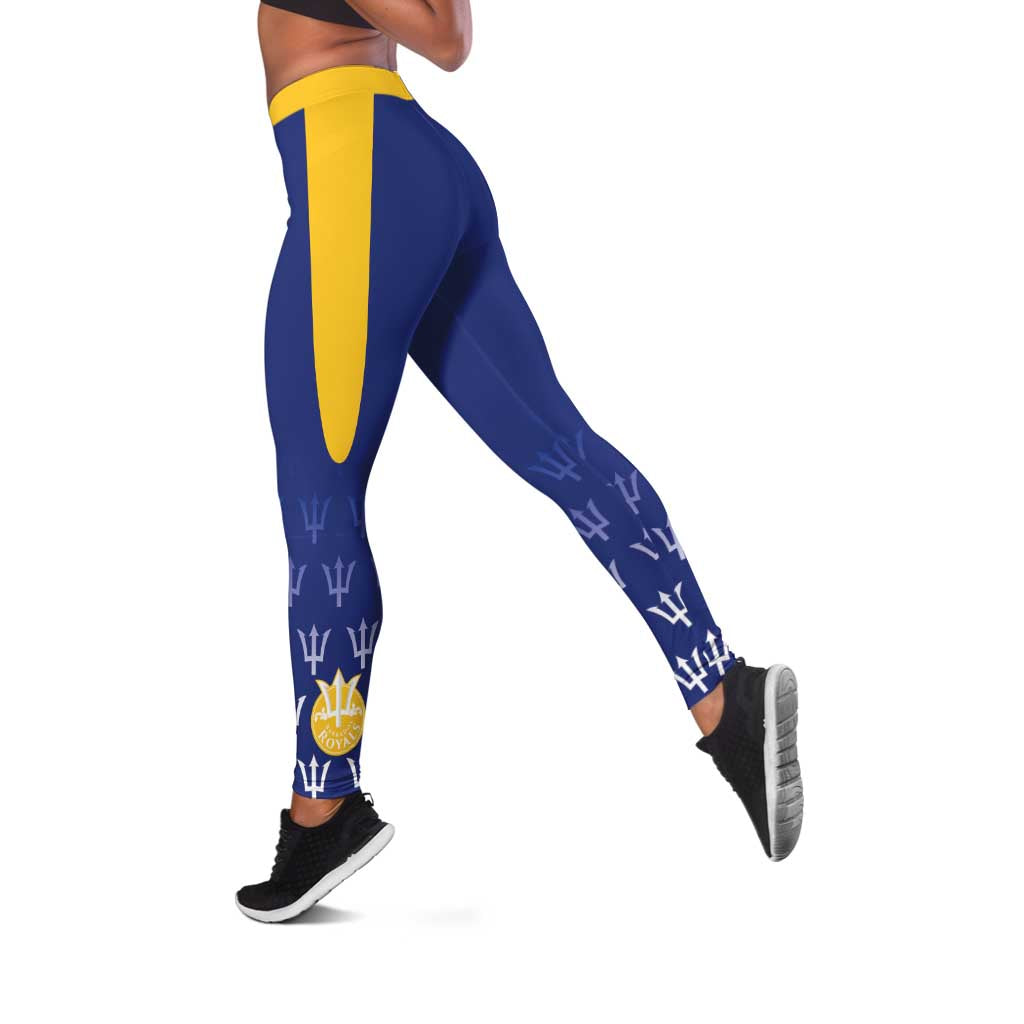 Barbados Tridents Cricket Leggings Go Champions - Wonder Print Shop