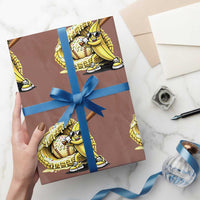 Baseball Banana Wrapping Paper Roll Funny Baseball Glove Drip Kids Youth Boys Girls
