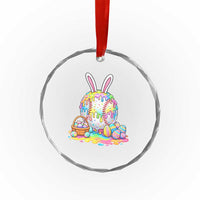 Baseball Easter Drip Ice Cream Sprinkles Egg Gift Crystal Glass Ornament