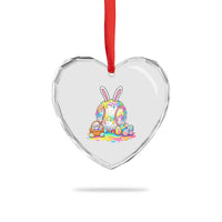 Baseball Easter Drip Ice Cream Sprinkles Egg Gift Heart Crystal Glass Ornament