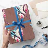 Baseball Home Plate Drip With Sprinkles Wrapping Paper Roll - Wonder Print Shop