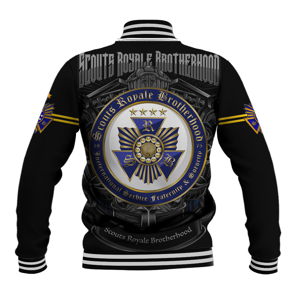 CUSTOMER REQUEST - Scouts Royale Brotherhood SRB - 14/08/2025 - Baseball Jacket - LT15