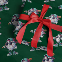 Baseball Life Style Wrapping Paper Roll Youth Drip Baseball Boys Kid