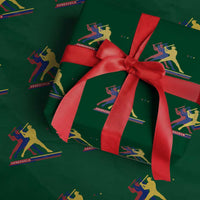 Baseball Venezuela Sport Fan Venezuelan Flag Batter Player Wrapping Paper Roll