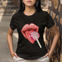 Valentine's Day T Shirt I'm A Sucker For You Candy Pop Lollipop - Wonder Print Shop