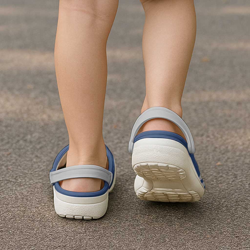 Basilicata Italy Clogs Shoes Flag Color Inspiration - Wonder Print Shop