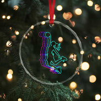 Basketball Girl Crystal Glass Ornament Player Slam Dunk Teens Girls TS10