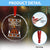 Basketball Merry Swishmas Crystal Glass Ornament Xmas Tree Sports TS12