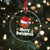 Basketball Xmas Crystal Glass Ornament Funny Merry Swishmas Sports TS12