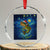 Bass Fish Christmas Crystal Glass Ornament Starry Night Fishing Van Gogh - Wonder Print Shop