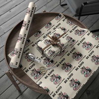 Be Kind 6 7 Days a Week Wrapping Paper Roll Funny Six Seven Cat Teacher Meme - Wonder Print Shop