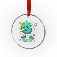 Be Kind To The Earth Crystal Glass Ornament Cute Environmental Awareness Earth Day