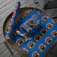 Be Nice You Jerk Wrapping Paper Roll Funny Cat Sarcastic Quote