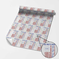 Be Pretti Good 1776 Flag Wrapping Paper Roll We The People Patriotic Protest