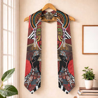 Beautiful African Women Ethnic Motifs Graduation Stole